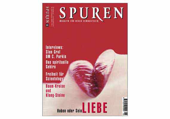 Die Zeitschrift SPUREN erscheint dreimonatlich und richtet sich an eine sensible Leserschaft.